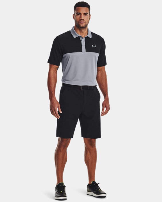 Men's UA Performance 3.0 Colorblock Polo in Gray image number 2
